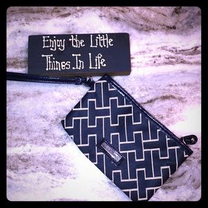 Tommy Hilfiger Navy Blue Wristlet